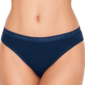 Victoria’s Secret Navy Seamless Bikini Panty Size L NWT